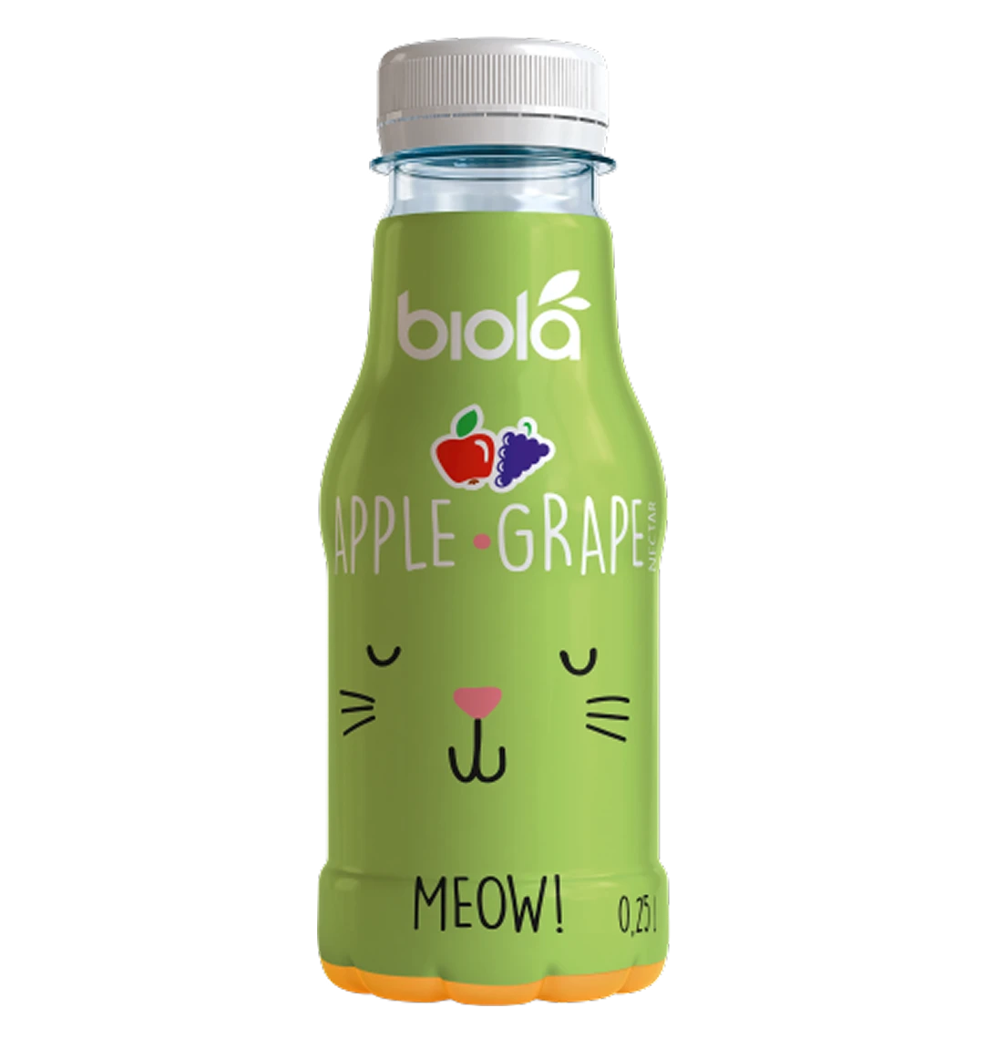 Biola Nectar Mere-Struguri 0.25 L